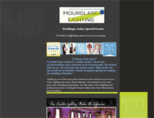 Tablet Screenshot of hourglasslighting.com